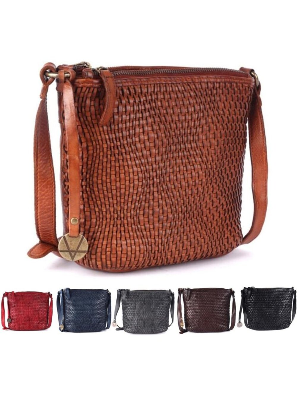 Vintage Genuine Leather Crossbody Sling Bag for Women, Stylish & Functional